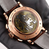 LOBINNI Men Watch Switzerland Luxury Brand Automatic Mechanical Men's Wirstwatches Sapphire Leather Tracymeter relogio L16001-3