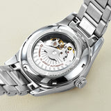 Carnival watch men's mechanical watch automatic movement date stainless steel watch clock