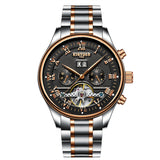 2018 Men's Watches De Luxe Top Brand KINYUED Sapphire Mechanical Fashion Casual Sport Watch Wristwatch Men's Relogio Wrist Watch