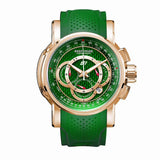 2019 Reef Tiger/RT Designer Sport Watches for Men Rose Gold Quartz Watch with Chronograph and Date reloj hombre RGA3063