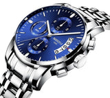 NIBOSI 2353 Top Luxury Brand Watch Men Quartz Waterproof Army Military Men Watch Relogio Masculino