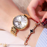 Luxury Purple Diamond Dial Women Watches Ladies Elegant Casual Quartz Watch Woman Dress Watches Clock Women relojes para mujer