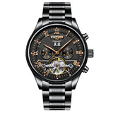 2018 Men's Watches De Luxe Top Brand KINYUED Sapphire Mechanical Fashion Casual Sport Watch Wristwatch Men's Relogio Wrist Watch
