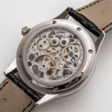 Full Skeleton Hollow Mechanical Watches Men's Original ST8000K Seagull Tourbillon Men Wristwatch Crocodile Leather Strap Clock