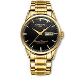 CARNIVAL Men's Self-Wind Luxury Mechanical Watches Water Resistant Automatic Classic Leather Wrist Watche Men Reloj Hombre