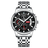 NIBOSI Relogio Masculino Top Brand Luxury Mens Watches Reloje Watch Men Fashion Sport Quartz Watch Waterproof Business Men Watch