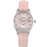 Casio watch Analogue Women's Quartz Watch Elegant Simple Leather Strap Steel Belt Waterproof Pointer Watch  LTP-E142