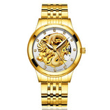 FNGEEN Men Watch Design Business Gold Dragon Mens Top Brand Luxury Automatic Fashion Mechanical Watch Clock Relogio Masculino