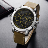 New MIGIR Casual Sports Quartz Watches Man Multifunction Chronograph Waterproof Watch Mens Luxury Wristwatch Relogio Masculino