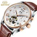 2018 Men's Watches De Luxe Top Brand KINYUED Sapphire Mechanical Fashion Casual Sport Watch Wristwatch Men's Relogio Wrist Watch