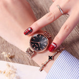 Luxury Purple Diamond Dial Women Watches Ladies Elegant Casual Quartz Watch Woman Dress Watches Clock Women relojes para mujer