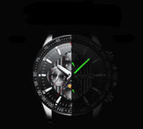 Luxe mannen merk horloges rvs mechanische Automatische business man horloges waterdicht Multifunctionele mens watch