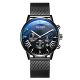 BELUSHI NEW Quartz Watch Men Casual Watches Men's Clock Male Sports Wristwatch Men Watches Stainless Steel hodinky ceasuri saat