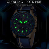 LIGE Watch Men Fashion Sport Quartz Clock Leather Mens Watches Top Brand Luxury Blue Waterproof Business Watch Relogio Masculino