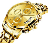 NIBOSI 2353 Top Luxury Brand Watch Men Quartz Waterproof Army Military Men Watch Relogio Masculino