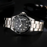 GONEWA Men Fashion Business Watches Military Stainless Steel Date Sport Quartz Analog Unisex Mens Clock Wrist Watch relogio
