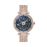 PB Luxury Women Dress Starry Sky Watch Rhinestone Crystal Waterproof Quartz Tend watch Montre Femme Reloj Mujer