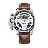 2019 Reef Tiger/RT Top Brand Luxury Men Sport Watches Chronograph Luminous Rose Gold Waterproof Analog Watches RGA2105
