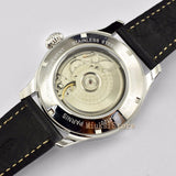 45mm Black Sea Automatic men watches date schwarz Zifferblatt Saphirglas Luminous sapphire glass De luxe En Acier Plein Noir