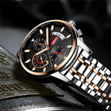NIBOSI Relogio Masculino Top Brand Luxury Mens Watches Reloje Watch Men Fashion Sport Quartz Watch Waterproof Business Men Watch