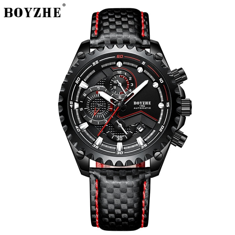 Mens Business Luxe Top Brand Automatische Mechanische Waterbestendig Horloge