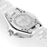 BUREI 18003 Switzerland watch women luxury brand J12 series Austria diamond Ceramic calendar Double black relogio feminino