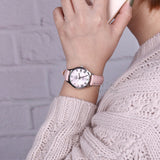 Casio watch Analogue Women's Quartz Watch Elegant Simple Leather Strap Steel Belt Waterproof Pointer Watch  LTP-E142