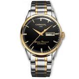 CARNIVAL Men's Self-Wind Luxury Mechanical Watches Water Resistant Automatic Classic Leather Wrist Watche Men Reloj Hombre