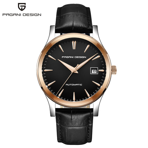 PAGANI DESIGN 2018 New Men's Classic Mechanical Watches Business Waterproof Clock Luxury Brand Genuine Leather Automatic Watch