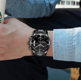 50pcs/lot DHL Free Shipping NIBOSI 2353 Top Luxury Brand Watch Men Quartz Waterproof Army Military Men Watch Relogio Masculino