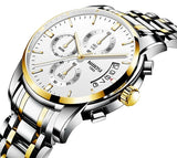 50pcs/lot DHL Free Shipping NIBOSI 2353 Top Luxury Brand Watch Men Quartz Waterproof Army Military Men Watch Relogio Masculino