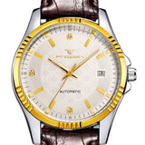 FNGEEN Mechanical Watches Men Hodinky Steel 30M Waterproof Automatic Watch Male Skeleton Wrist Watch Clock Man Mechanical Watch