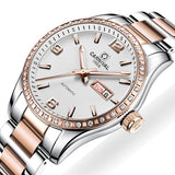Carnival watch men's mechanical watch automatic movement date stainless steel watch clock