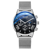 BELUSHI NEW Quartz Watch Men Casual Watches Men's Clock Male Sports Wristwatch Men Watches Stainless Steel hodinky ceasuri saat