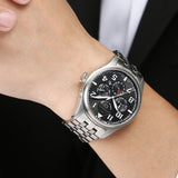 Carnival Brand Luxury Men Watches Japan MIYOTA Automatic Mechanical Man Watch He Gas 150M Waterproof Multifunction Clock C8675-4