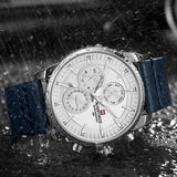 Mens Watches NAVIFORCE Top Brand Luxury Waterproof 24 hour Date Quartz Watch Man Fashion Leather Sport Wrist Watch Men Clock