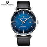 PAGANI DESIGN Brand Watch Men Automatic Mechanical Wristwatches Mens Leather Waterproof Watches New Men's Clock relojes hombre