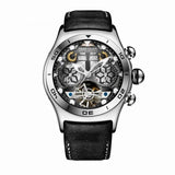 Reef Tiger Aurora Serier RGA703 Men Fashion Multifunction Concept Dial Automatic Mechanical Wrist Watch With Year Month Calendar