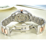 Carnival watch men's mechanical watch automatic movement date stainless steel watch clock