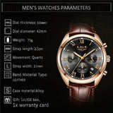 2019 LIGE Mens Watches Top Brand Luxury Waterproof 24 Hour Date Quartz Clock  Male Leather Sport Wrist Watch Relogio Masculino