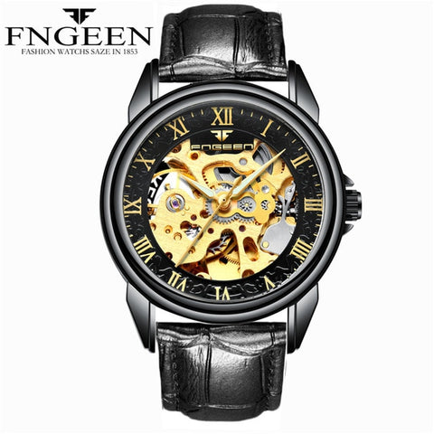 Mens Watches Montre Homme Marque de Luxe Automatic Mechanical Luminous Watch for Man Relojes Male Clock Saats Relogio-Masculino