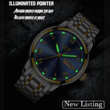 LIGE Watch Men Fashion Sports Quartz Full Steel Gold Business Men‘s Watches Top Brand Luxury Waterproof Watch Relogio Masculino