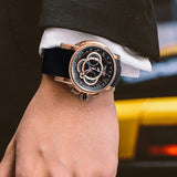 2019 Reef Tiger/RT Designer Sport Watches for Men Rose Gold Quartz Watch with Chronograph and Date reloj hombre RGA3063