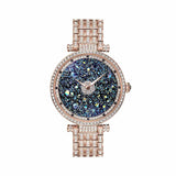PB Luxury Women Dress Starry Sky Watch Rhinestone Crystal Waterproof Quartz Tend watch Montre Femme Reloj Mujer