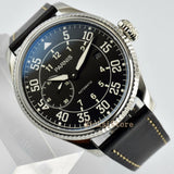 45mm Black Sea Automatic men watches date schwarz Zifferblatt Saphirglas Luminous sapphire glass De luxe En Acier Plein Noir