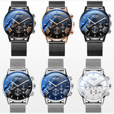 BELUSHI NEW Quartz Watch Men Casual Watches Men's Clock Male Sports Wristwatch Men Watches Stainless Steel hodinky ceasuri saat