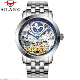 AILANG 2017 New Luxury Casual Clock Men Automatic Watch Skeleton Business Watch Mechanical Relogio Male Montre Watch Mens Reloje