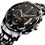NIBOSI 2353 Top Luxury Brand Watch Men Quartz Waterproof Army Military Men Watch Relogio Masculino