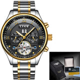 LIGE Watches Men's Automatic Machinery Business Waterproof Clocks Men's Watches Luxury Fashion Casual Watch Relogio Masculino
