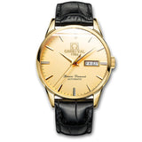CARNIVAL Men's Self-Wind Luxury Mechanical Watches Water Resistant Automatic Classic Leather Wrist Watche Men Reloj Hombre